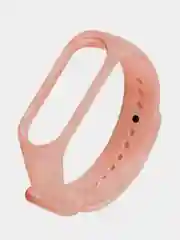 Розовый силиконовый ремешок Xiaomi Mi Band 3 / 4 Ремешок для фитнес браслета