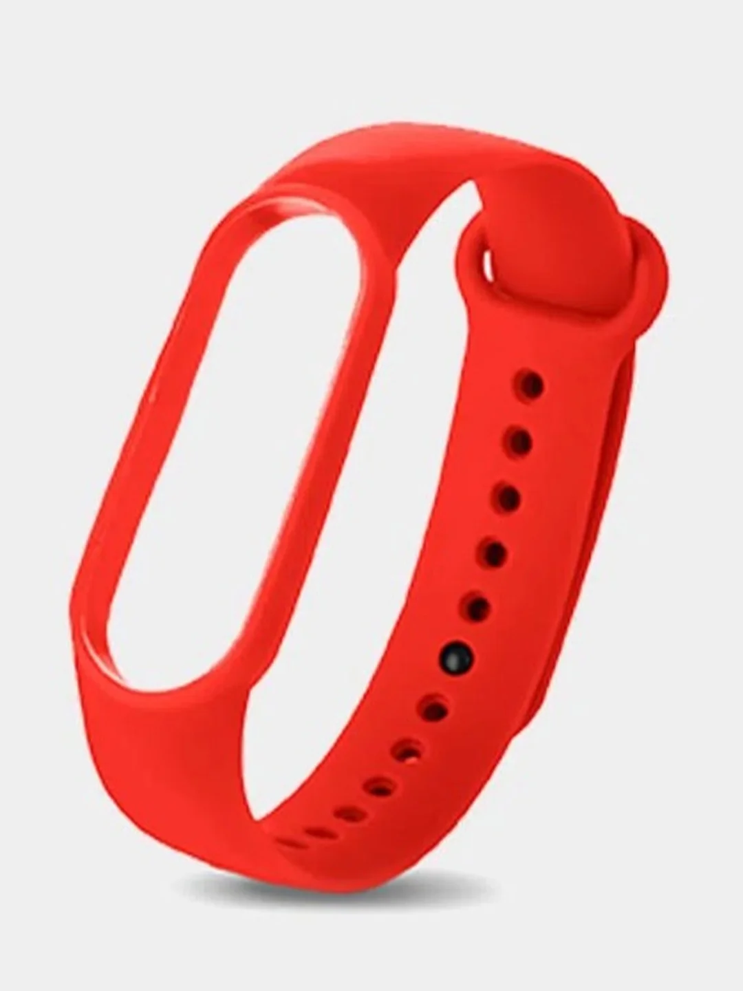 Красный силиконовый ремешок Xiaomi Mi Band 3 / 4 Ремешок для фитнес браслета