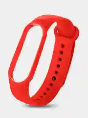 Красный силиконовый ремешок Xiaomi Mi Band 3 / 4 Ремешок для фитнес браслета