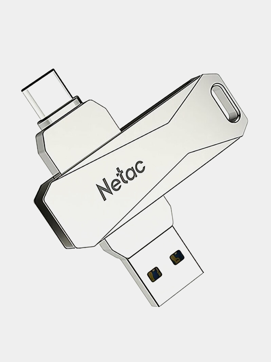 Флеш-накопитель USB 3.0 + Type C Netac U782C купить по цене 1592 ₽ в  интернет-магазине Магнит Маркет