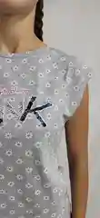 Серый комплект молодежный трикотажный, футболка шорты, хлопок, 100% Onstyle