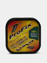 Зеленый плетеный шнур для рыбалки, плетенка Aqua ProFix, 100 м