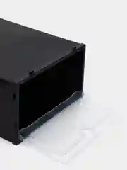 Черный коробка для хранения обуви, 1 и 6 штук