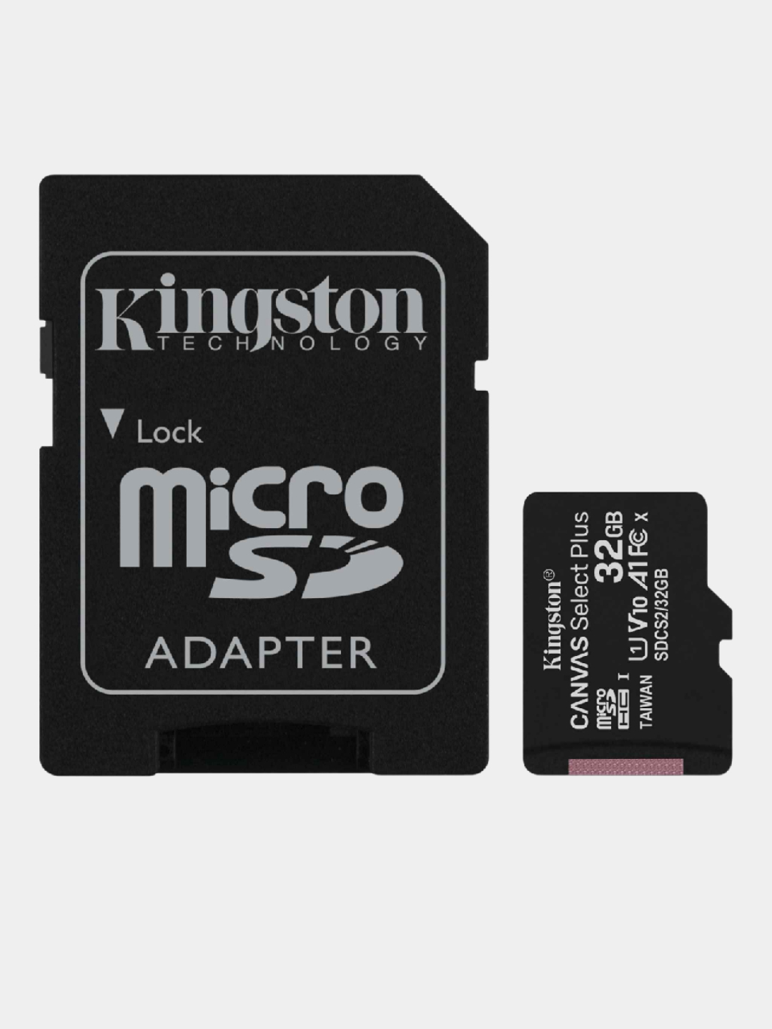 Карта памяти Kingston Canvas Select Plus Class10, microSD + SD для  смартфона, регистратора купить по цене 698 ₽ в интернет-магазине Магнит  Маркет