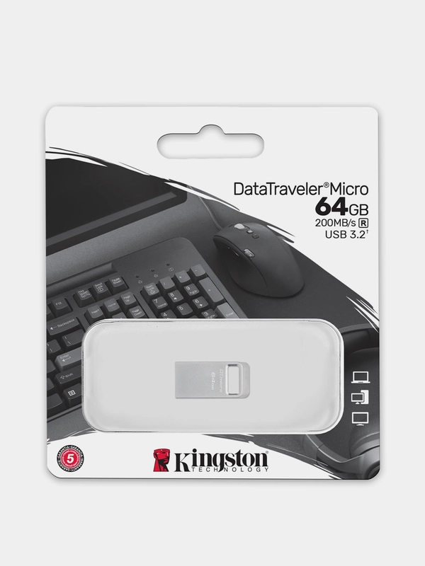 Флеш накопитель  Kingston 128 GB, USB 3.2