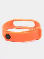 Оранжевый силиконовый ремешок для фитнес браслета Xiaomi Mi Band 5 / Mi Band 6