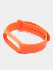 Оранжевый силиконовый ремешок для фитнес браслета Xiaomi Mi Band 5 / Mi Band 6