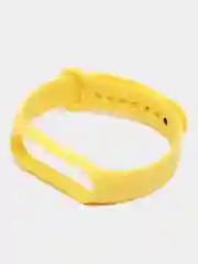 Желтый силиконовый ремешок для фитнес браслета Xiaomi Mi Band 5 / Mi Band 6