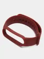 Тёмно-бордовый силиконовый ремешок для фитнес браслета Xiaomi Mi Band 5 / Mi Band 6