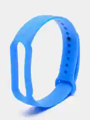 Светло-синий силиконовый ремешок для фитнес браслета Xiaomi Mi Band 5 / Mi Band 6