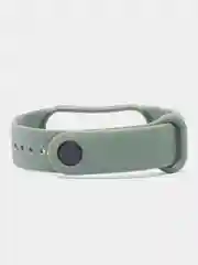 Зелёный хаки силиконовый ремешок для фитнес браслета Xiaomi Mi Band 5 / Mi Band 6