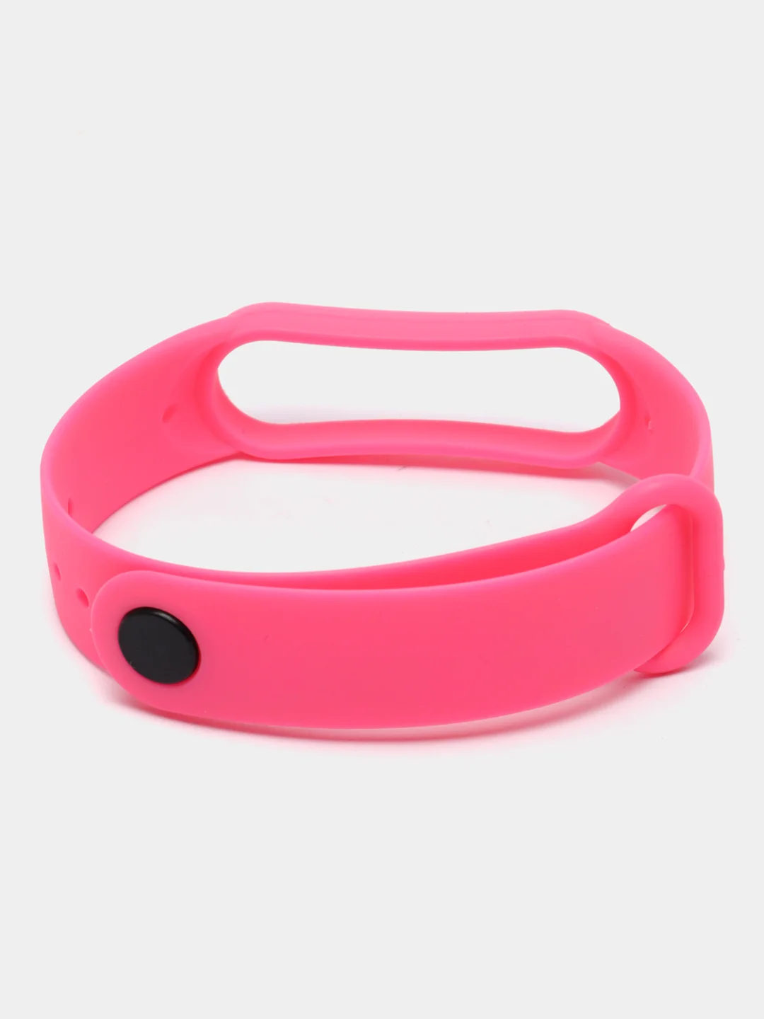 Розовый силиконовый ремешок для фитнес браслета Xiaomi Mi Band 5 / Mi Band 6