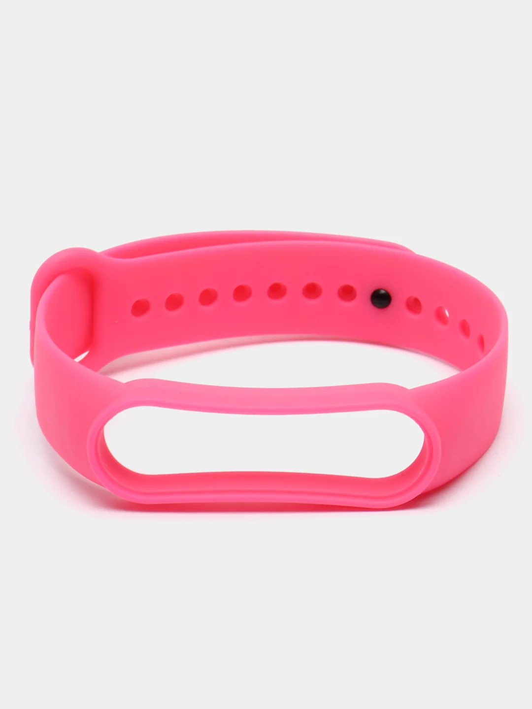 Розовый силиконовый ремешок для фитнес браслета Xiaomi Mi Band 5 / Mi Band 6
