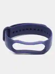 Темно-синий силиконовый ремешок для фитнес браслета Xiaomi Mi Band 5 / Mi Band 6