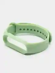 Мятный силиконовый ремешок для фитнес браслета Xiaomi Mi Band 5 / Mi Band 6