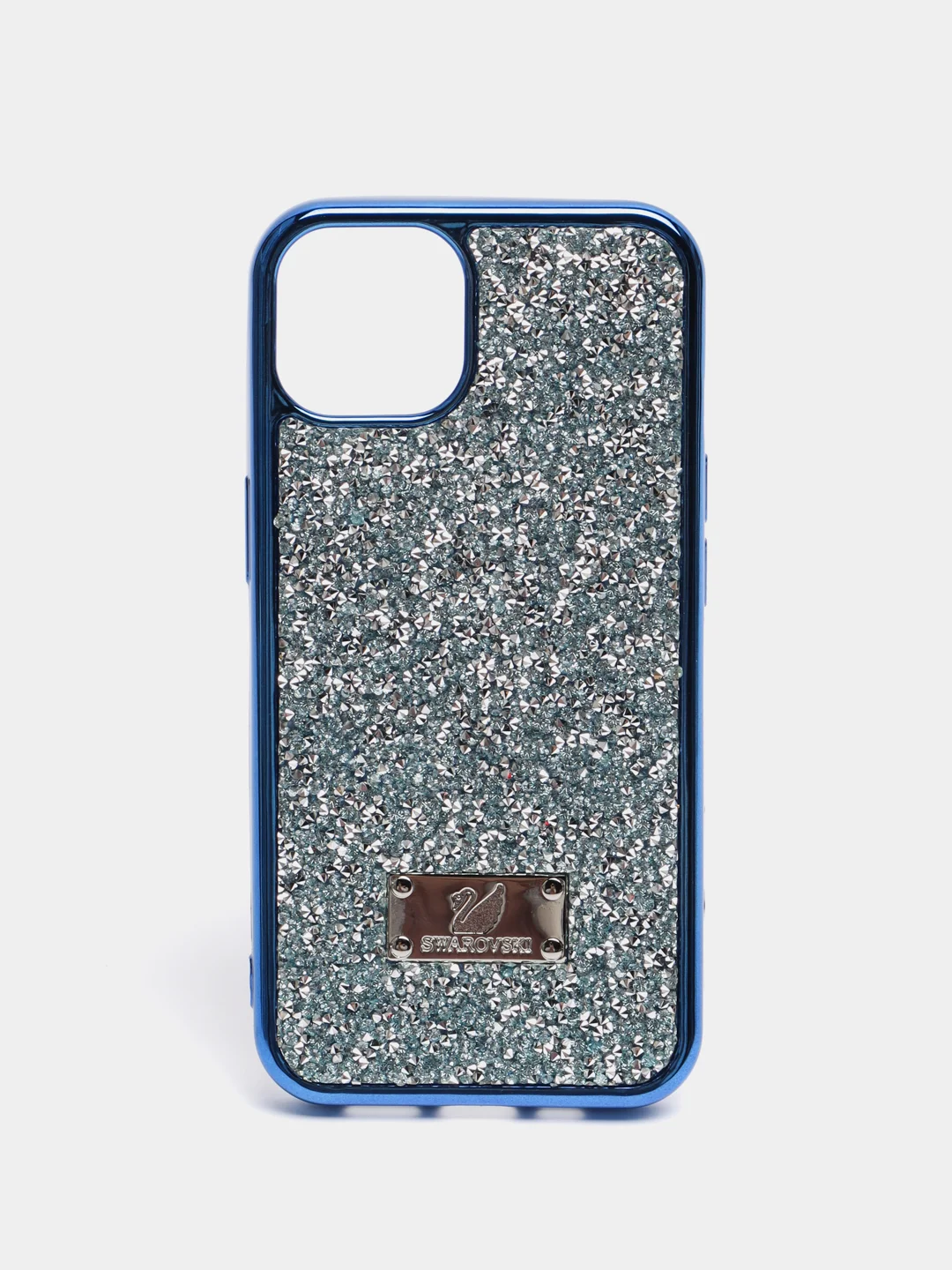 Синий чехол со стразами iPhone 11, 12, 12 Pro, 12 Pro Max, 13, 13 Pro, 13 Pro Max