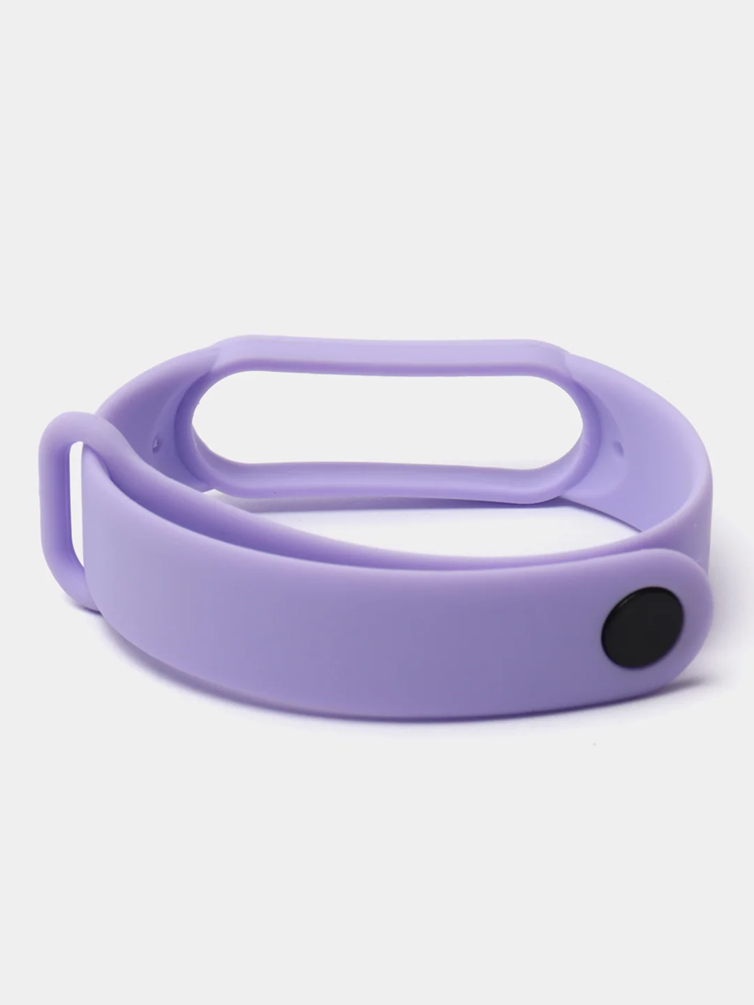 Сиреневый силиконовый ремешок для фитнес браслета Xiaomi Mi Band 5 / Mi Band 6