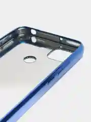 Синий чехол со стразами Samsung A22 5G, A22 4G, A03 core, A32, A13, Redmi 9C, 9A
