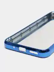 Синий чехол со стразами Samsung A22 5G, A22 4G, A03 core, A32, A13, Redmi 9C, 9A