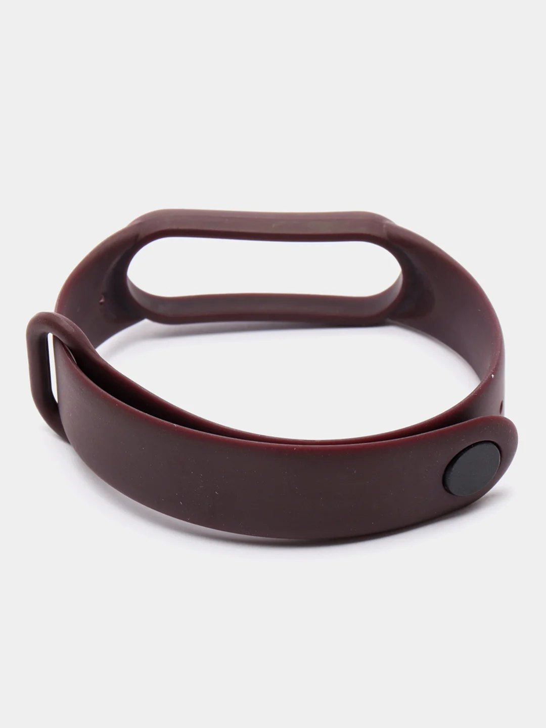 Марсала силиконовый ремешок для фитнес браслета Xiaomi Mi Band 5 / Mi Band 6
