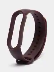 Марсала силиконовый ремешок для фитнес браслета Xiaomi Mi Band 5 / Mi Band 6