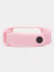 Пудровый силиконовый ремешок для фитнес браслета Xiaomi Mi Band 5 / Mi Band 6