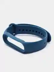 Синий меланж силиконовый ремешок для фитнес браслета Xiaomi Mi Band 5 / Mi Band 6