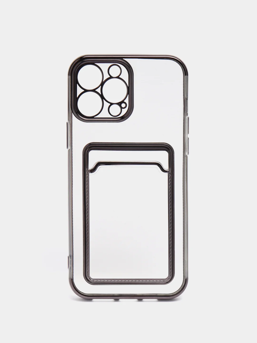 Угольный чехол карточница iPhone 11, 12, 12 Pro, 12 Pro Max, 13, 13 Pro, 13 Pro Max, Redmi 9C, 9A
