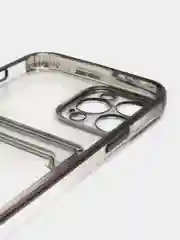 Угольный чехол карточница iPhone 11, 12, 12 Pro, 12 Pro Max, 13, 13 Pro, 13 Pro Max, Redmi 9C, 9A