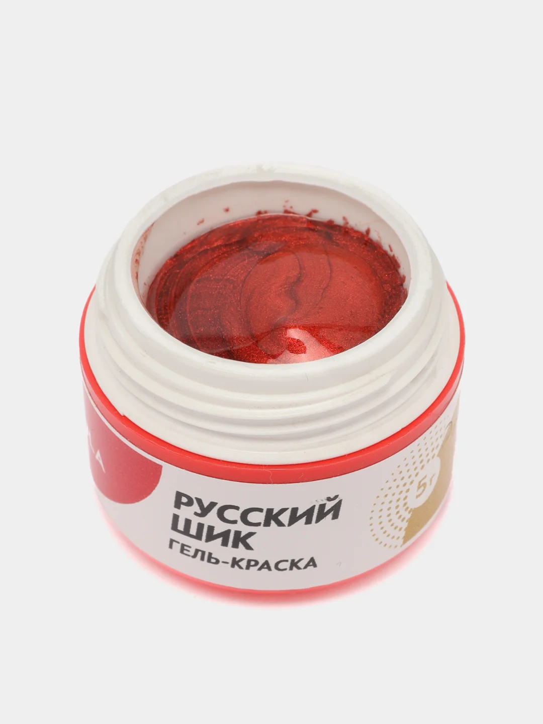 Алый гель-краска "Русский шик"