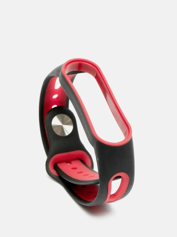 Силиконовый ремешок спортивный для Xiaomi Mi Band 3 / 4 / 5/ 6