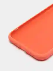 Оранжевый чехол силиконовый для iPhone 7, 8, 11, 12, 13, 14, XR, SE, X, XS, Pro, Max, Plus