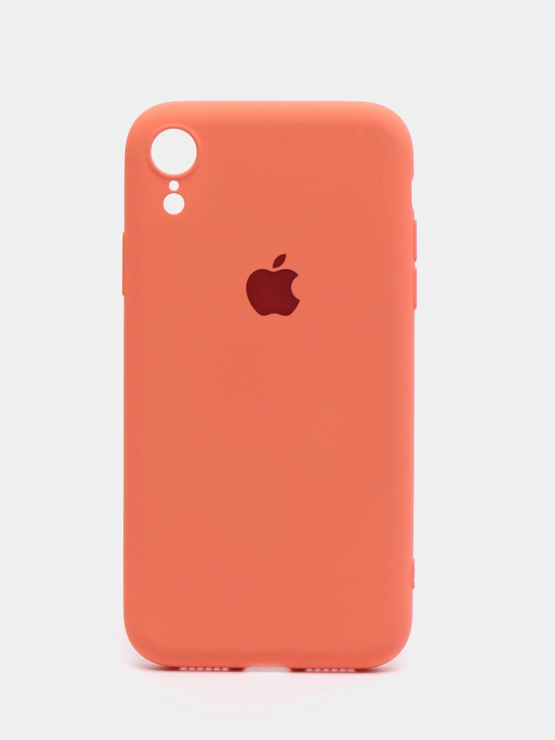 Оранжевый чехол силиконовый для iPhone 7, 8, 11, 12, 13, 14, XR, SE, X, XS, Pro, Max, Plus