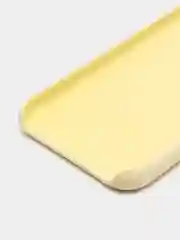 Светло-жёлтый чехол для iPhone 11/ 12/ 13/ 14/ XR/ 8/ 7/ SE/ X/ XS/ Pro/ Max/ Plus, силиконовый