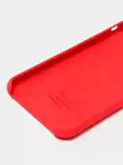 Красный чехол Silicone Case ( Чехол силиконовый ) для iPhone XS / XS MAX