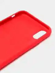 Красный чехол Silicone Case ( Чехол силиконовый ) для iPhone XS / XS MAX