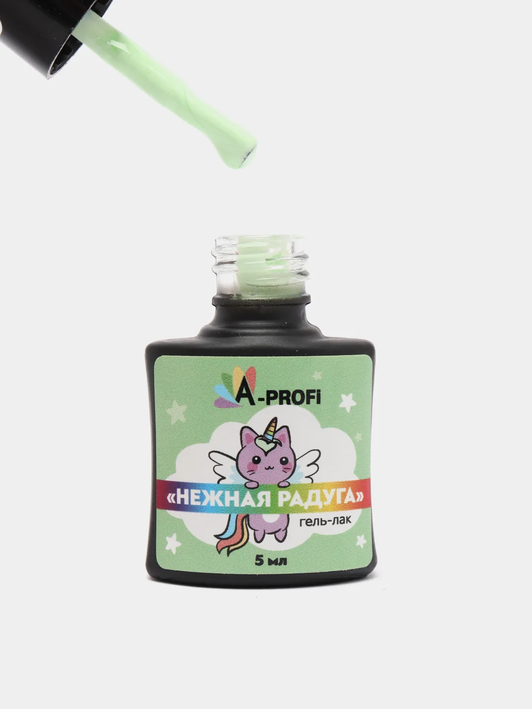 Мятный a-profi, Гель-лак "Нежная радуга", 5 мл. №01