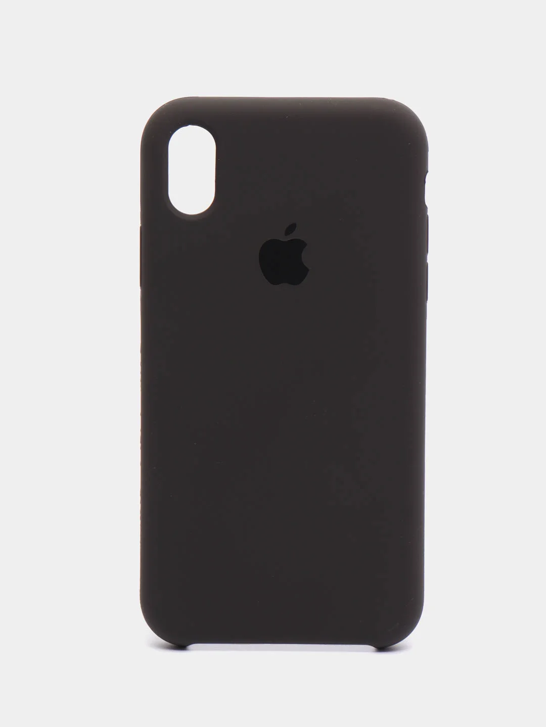 Тёмно-коричневый чехол для iPhone 11/ 12/ 13/ 14/ XR/ 8/ 7/ SE/ X/ XS/ Pro/ Max/ Plus, силиконовый