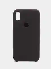 Тёмно-коричневый чехол для iPhone 11/ 12/ 13/ 14/ XR/ 8/ 7/ SE/ X/ XS/ Pro/ Max/ Plus, силиконовый