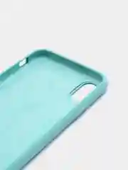Светло-синий чехол для iPhone 11/ 12/ 13/ 14/ XR/ 8/ 7/ SE/ X/ XS/ Pro/ Max/ Plus, силиконовый