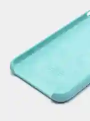 Светло-синий чехол для iPhone 11/ 12/ 13/ 14/ XR/ 8/ 7/ SE/ X/ XS/ Pro/ Max/ Plus, силиконовый