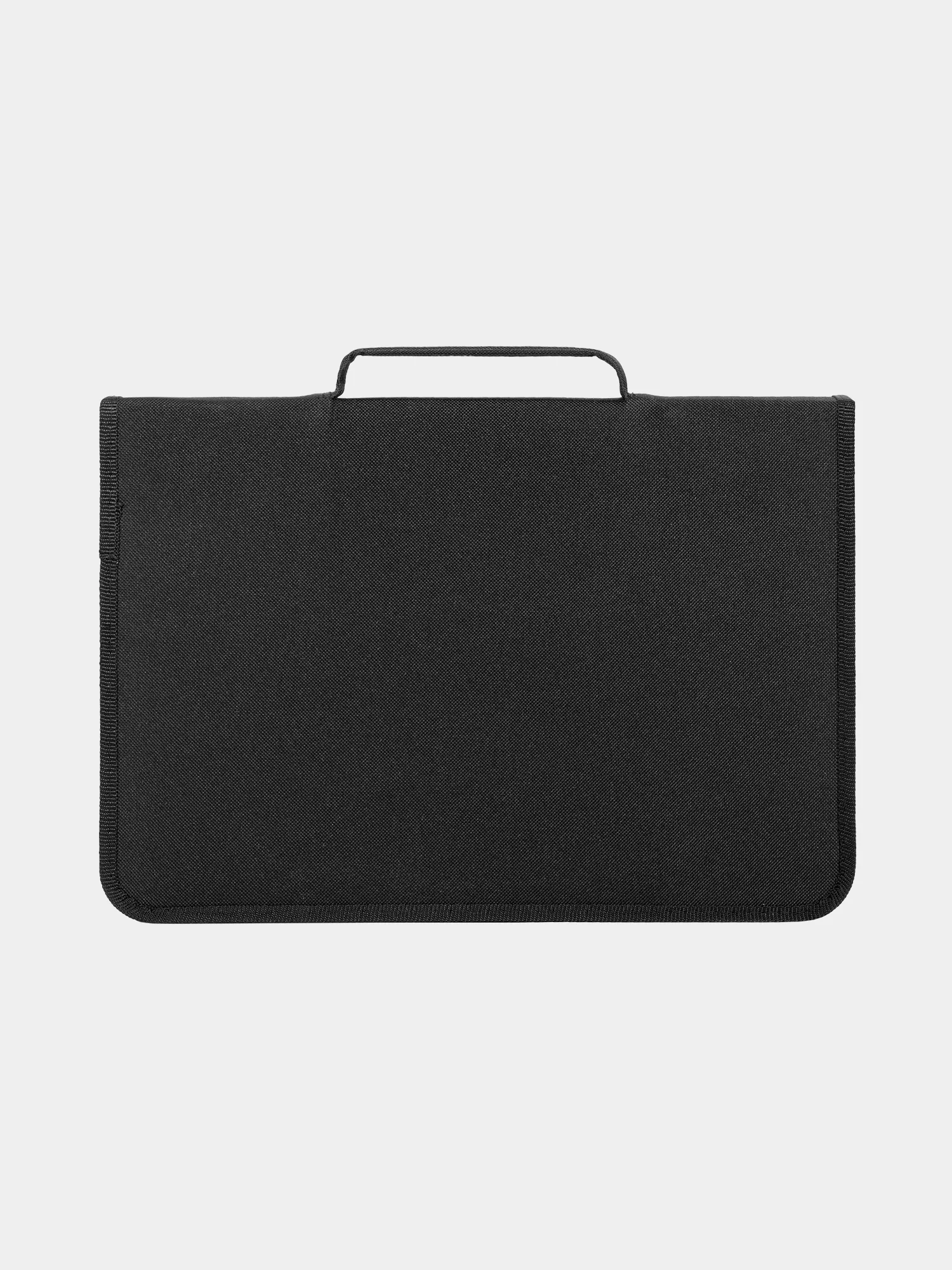 Папка для труда на молнии BRAUBERG А4 с ручкой, 1  отд., картон, Black football