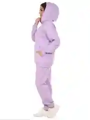 Сиреневый костюм на флисе, женский