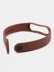 Коричневый силиконовые ремешки для Xiaomi Mi Band 3, Band 4 и Band 5