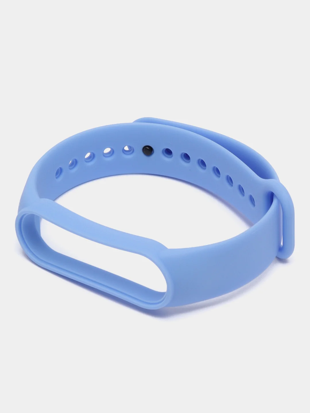 Светло-синий силиконовые ремешки для Xiaomi Mi Band 3, Band 4 и Band 5