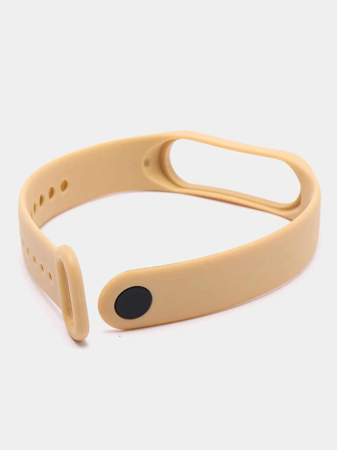 Бежевый силиконовые ремешки для Xiaomi Mi Band 3, Band 4 и Band 5