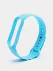 Голубой силиконовые ремешки для Xiaomi Mi Band 3, Band 4 и Band 5