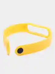Желтый силиконовые ремешки для Xiaomi Mi Band 3, Band 4 и Band 5