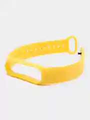 Желтый силиконовые ремешки для Xiaomi Mi Band 3, Band 4 и Band 5