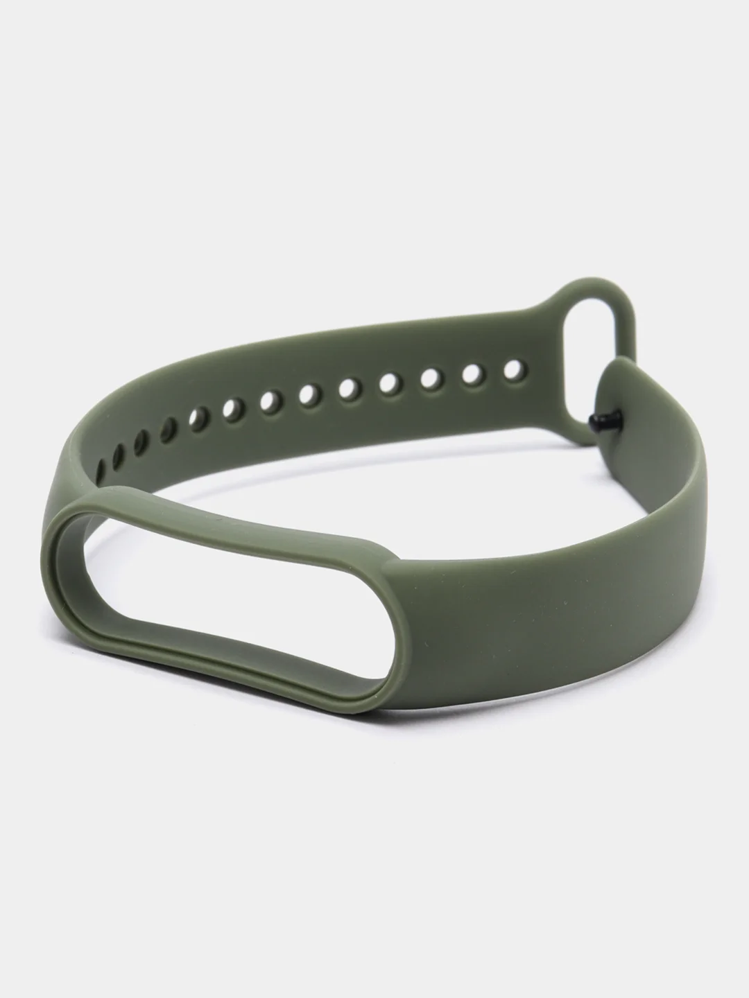 Зелёный хаки силиконовые ремешки для Xiaomi Mi Band 3, Band 4 и Band 5
